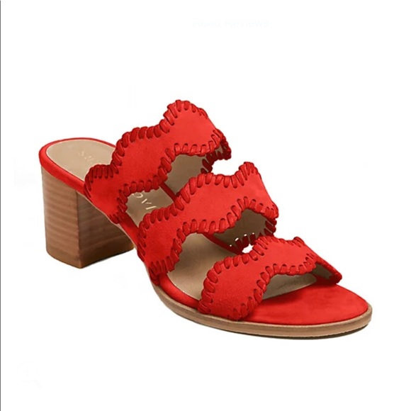 Jack Rogers Logan Mid Heel Sandal - Picture 9 of 12